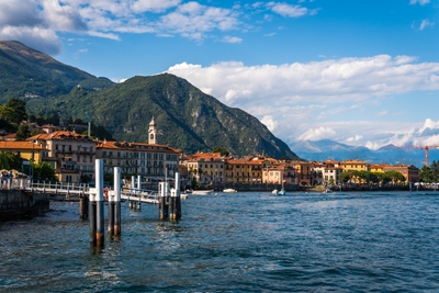 Village de Menaggio au bord du lac de Côme